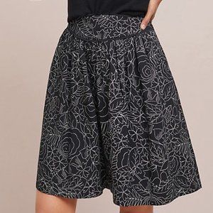 Anthropologie Colloquial A-Line Skirt